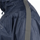C-Line tweedelig regenpak met capuchon, Donker blauw met reflectie strepen, Polyerster/PVC, Kinder maat 122/128