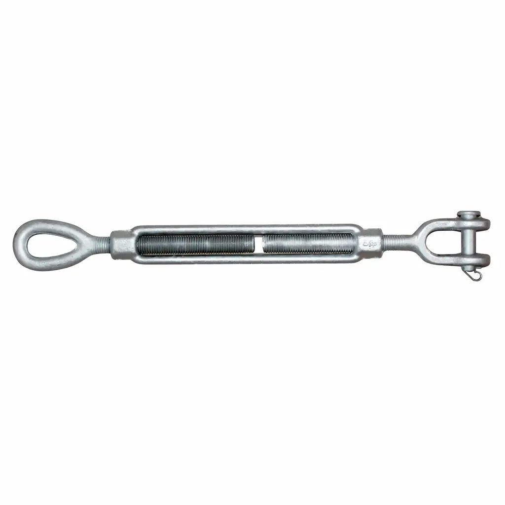 Spanschroef 5/16"x4 1/2" U.S.TYPE Gegalvaniseerd, GAFFEL-OOG