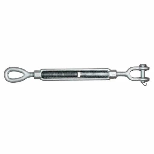 [14149] Spanschroef 5/16"x4 1/2" U.S.TYPE Gegalvaniseerd, GAFFEL-OOG